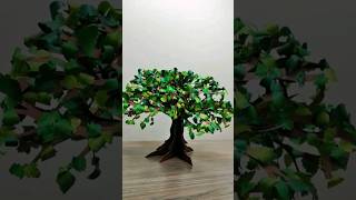 Paper Tree  Paper Craft Idea  DIY Tree papertree bonsai diy craft cardboardcraft [upl. by Etan]