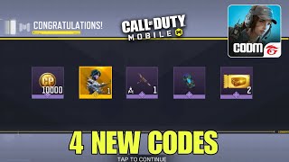 NEW CODM REDEEM CODES 2024  COD MOBILE CODES  CALL OF DUTY MOBILE CODES [upl. by Eneles]