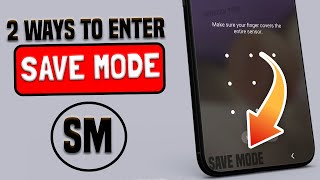 2 Ways to Turn On Safe Mode On Samsung Android Phones  How to enter Save Mode [upl. by Odnuges196]