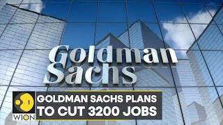 World Business Watch Goldman Sachs to cut about 3200 jobs this week  International News  WION [upl. by Helsie]