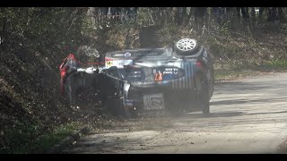 WRC Croatia Rally 2021  CRASH Yohan Rossel [upl. by Manaker530]