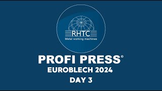 DAY 3  RHTC at Euroblech 2024 [upl. by Aikar]