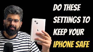 Keep your iPhone safe with these settings  Very important [upl. by Jarus]