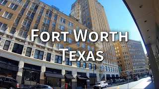 Downtown Fort Worth Walking Tour [upl. by Ennairej]