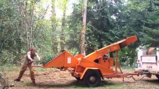 1996 ALTEC WC612 GAS Wood CHIPPER [upl. by Elysia]