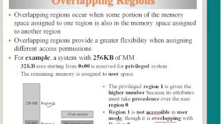 Processes Memory Map Protected Systems ARM systems with MPU memory Protection Unit MPU [upl. by Retloc]