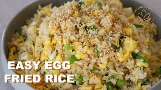 5 Minutes EASY Egg Fried Rice [upl. by Patsis236]