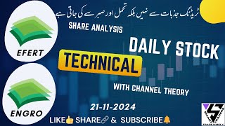 Shares Analysis  ENGRO  EFERT  technical psx trading kse100 viralvideo finance stockmarket [upl. by Yenaj138]