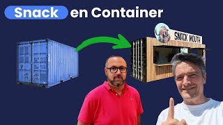 🍦 Un magnifique container aménagé en snack [upl. by Monjan]