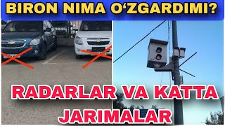 YOʻLLARDAGI RADARLAR VA KATTAKATTA JARIMALAR HAQIDA [upl. by Sualohcin]