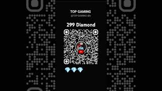 QR code scan karne Apne free fire ID mein 300 diamond payen 💎💎☠️☠️☠️💯 [upl. by Essirahs]