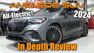 2024 MercedesAMG EQE SUV Start Up Test Drive amp In Depth Review [upl. by Hagood]