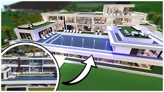 16M 924 Bel Air Mansion Bloxburg [upl. by Scholem]