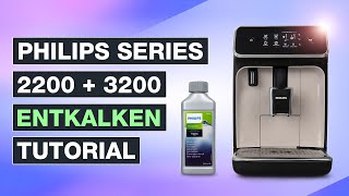 Philips Series 2200  3200 Kaffeevollautomat entkalken ✅ Anleitung für LatteGo amp ohne  Testventure [upl. by Allenotna]