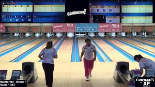 2017 Go Bowling PWBA Players Championship  Round 1 Match Play [upl. by Eleik]