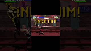 Shang Tsung Sindel Kano 100 Combo umk3 mortal kombat retro gaming shortsvideo fightinggames [upl. by Baoj335]