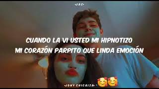 cuando la ví usted me hipnotizó 😍💖 [upl. by Ahseinar936]