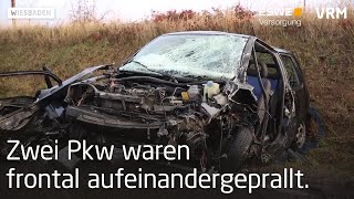 Tödlicher Unfall zwischen Nordenstadt und Medenbach [upl. by Leticia]