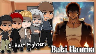 Baki Villians React to Baki Hanma Part 12 Gacha React  Full Video [upl. by Bondon]