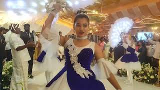 Bride and Groom Entry  Welcome Dance full  DS University Samayapuram [upl. by Brieta]