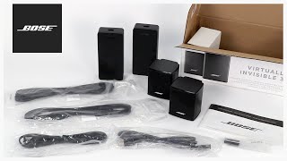 Bose Virtually Invisible 300 – Unboxing and Setup [upl. by Omarr239]