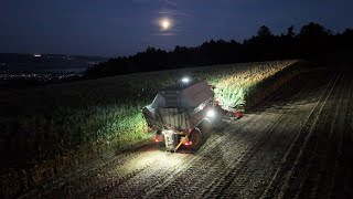 Bucher Erntetechnik 🇨🇭 Mähdrescher Grashacker und 3 Maisbunkerhäcksler 🇨🇭 [upl. by Merchant205]