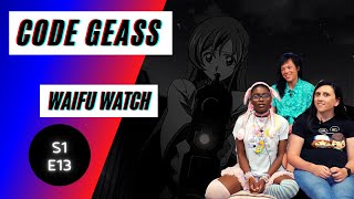 Code Geass  S1E13  Shirley at Gunpoint  Waifu Watch [upl. by Aleit]