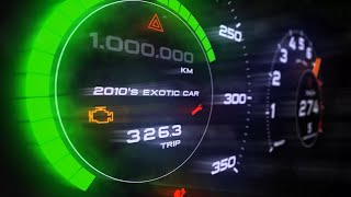 11 Speedometer Working Animation  After Effects Template [upl. by Roberto130]