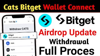 cats bitget wallet Connect  How to Withdraw Cats On bitget  connect cast to bitget wallet 🐈 [upl. by Daniel]