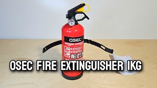 OSEC Fire extinguisher Dry Powder 1kg [upl. by Rance]