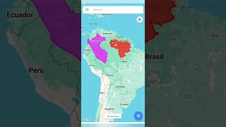 Perú vs Venezuela ¿Qué País es más Grande geografiamundial [upl. by Ohcamac349]