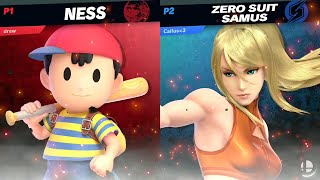 IdealSavagery Ness vs Callus Zero Suit Samus  Ladder  Evergreen Rising Beyond [upl. by Ahcsas]