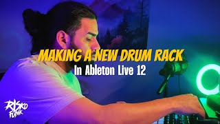 Making a New Drum Rack in Ableton Live 12 [upl. by Koah]