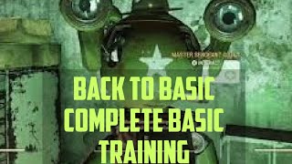 Fallout 76  Back To Basic  Complete Basic Training [upl. by Gnah]