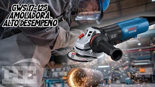 Esmeriladora Alto Desempeño y tecnología BOSCH GWS 17125 PS [upl. by Aikym]