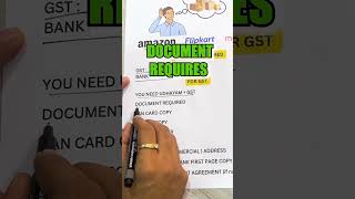 Document Required For Amazon Flipkart Meesho  GST For ECommerce Sellers onlinesellerecommerce [upl. by Ardnikal920]