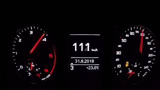 Audi A1 8X 14 TDI 90cv  top speed attempt [upl. by Ayarahs716]