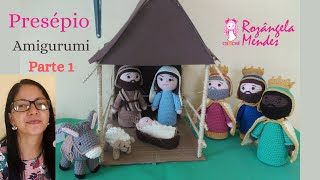 Amigurumi  Presépio Tutorial Passo a Passo  Parte 1 [upl. by Atal]