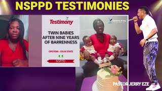 NSPPD Testimonies Twin babies live today 29724  Pastor Jerry Eze [upl. by Dyrraj]