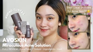 KUPAS TUNTAS AVOSKIN MIRACULOUS ACNE SOLUTION [upl. by Concepcion997]