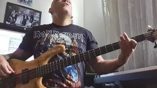 Kreator  Satan is Real  Bass cover [upl. by Ilaire854]