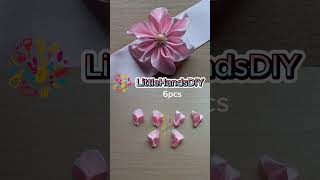 Hand Embroidery Magic Super Easy Ribbon Flower Trick [upl. by June]