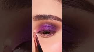 Learn purple smokey eye makeup shorts makeup eyemakeup [upl. by Udella380]