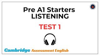 Audioscript Test 1  Pre A1 Starters Listening [upl. by Adyaj]