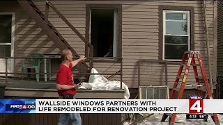 Wallside Windows partners with Life Remodeled for renovation project [upl. by Hardner]