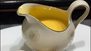 Sos de vanilie Crème anglaise Custard‼️Perfect pentru deserturi [upl. by Llenrup]