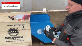 portable line boring machine BM40 [upl. by Pisarik]