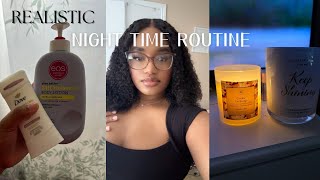 Realistic Night Time Routine  Skincare Journaling talks amp more [upl. by Wakeen]