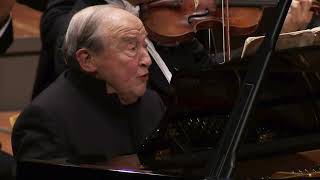 Menahem Pressler  Mozart Piano Concerto No27 in Bflat major K595  Eliahu Inbal  Live 2015 [upl. by Huntingdon661]