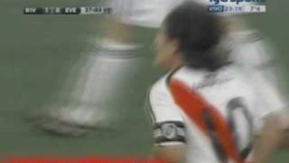 Golazo de Ortega al Everton Amistoso 2009 [upl. by Duffie]